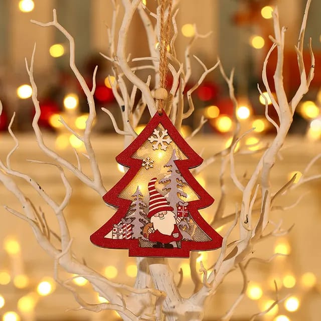 Starlight Gnome Ornament- Tree