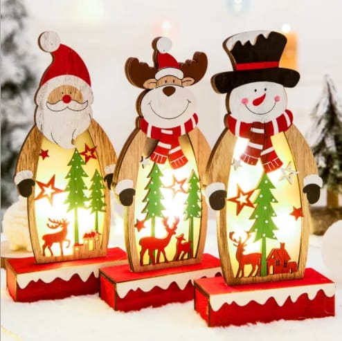 Deck-the-Halls - Santa Light Decor