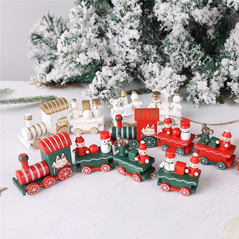 Snowflake Special Train - White