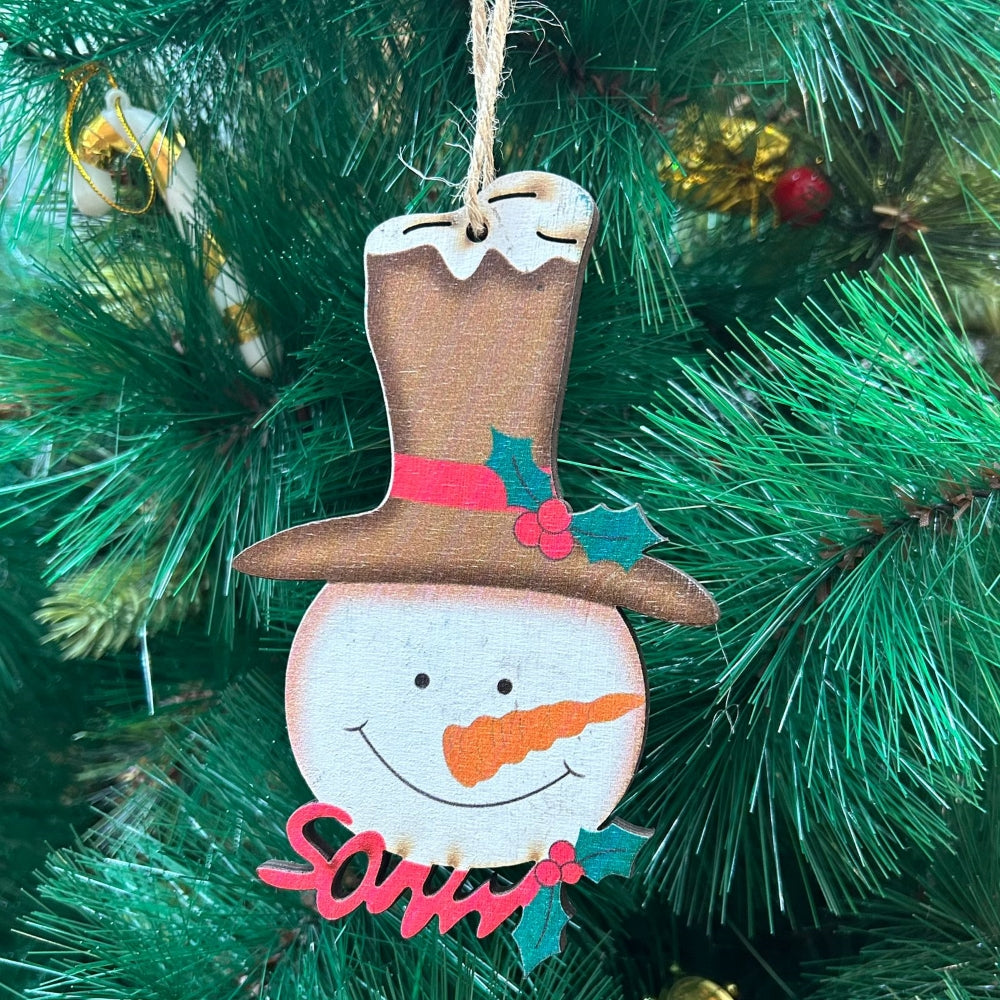 Frosty Hattie Ornament