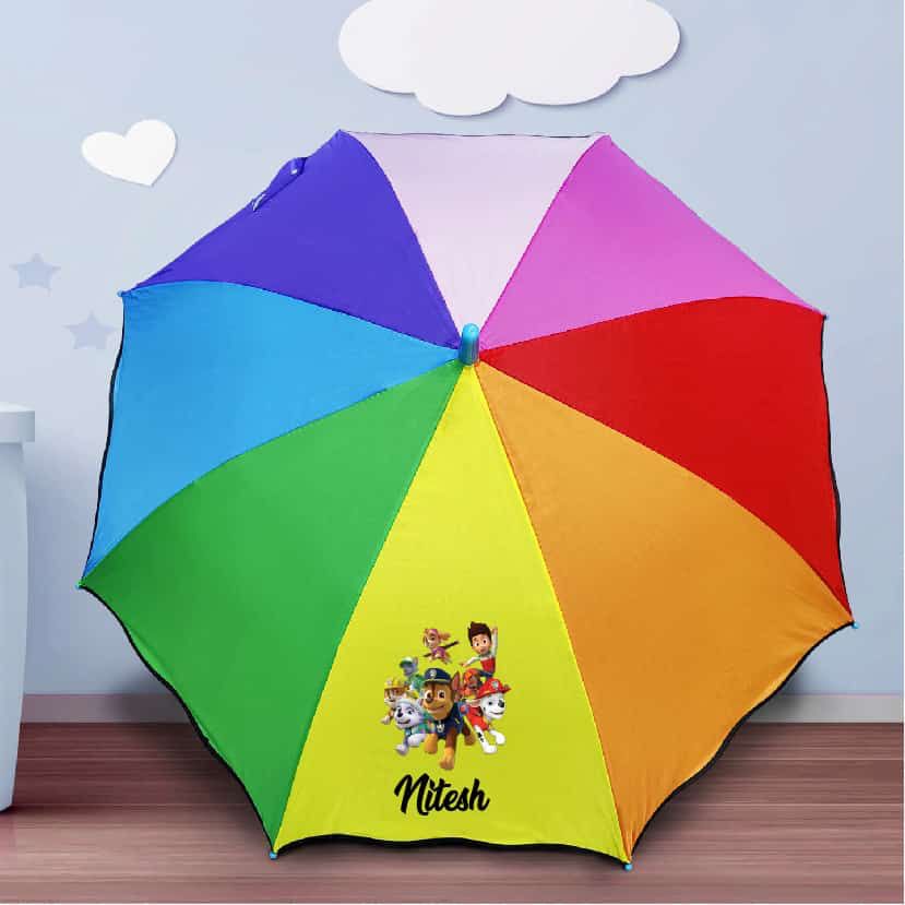 Personalised Umbrella - Bright