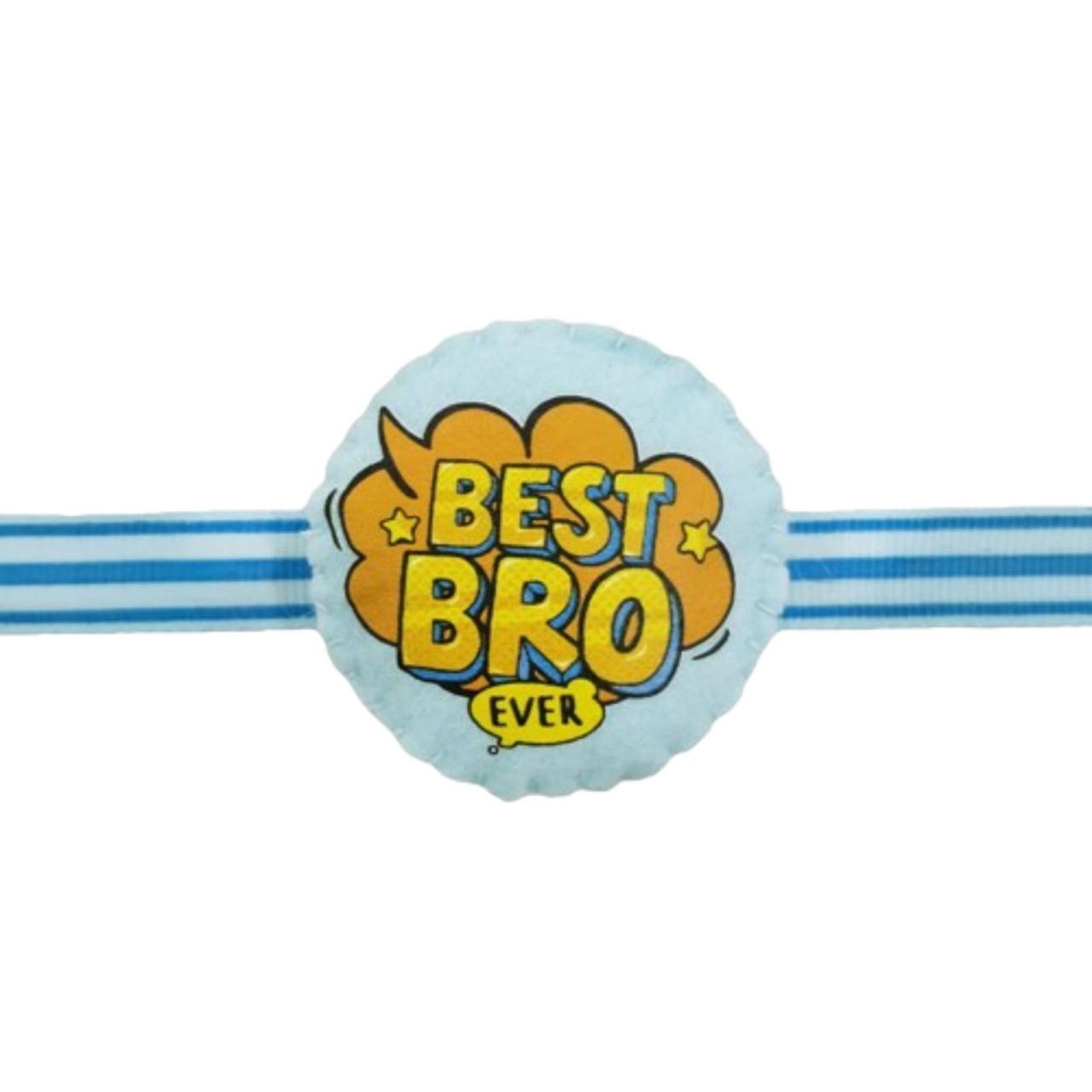 Padded Rakhi for Infants & Toddlers - Best Brother In The World