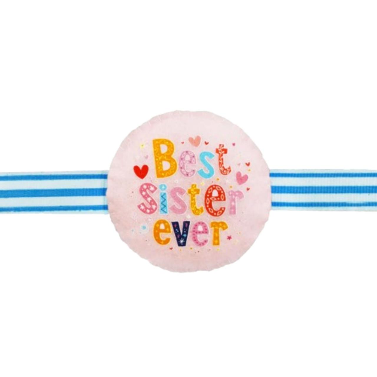 Padded Rakhi for Infants & Toddlers - Best Sister