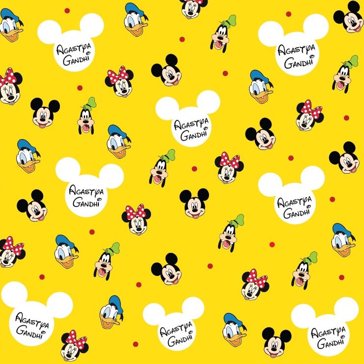 Personalised Wrapping Paper - Mickey Minnie