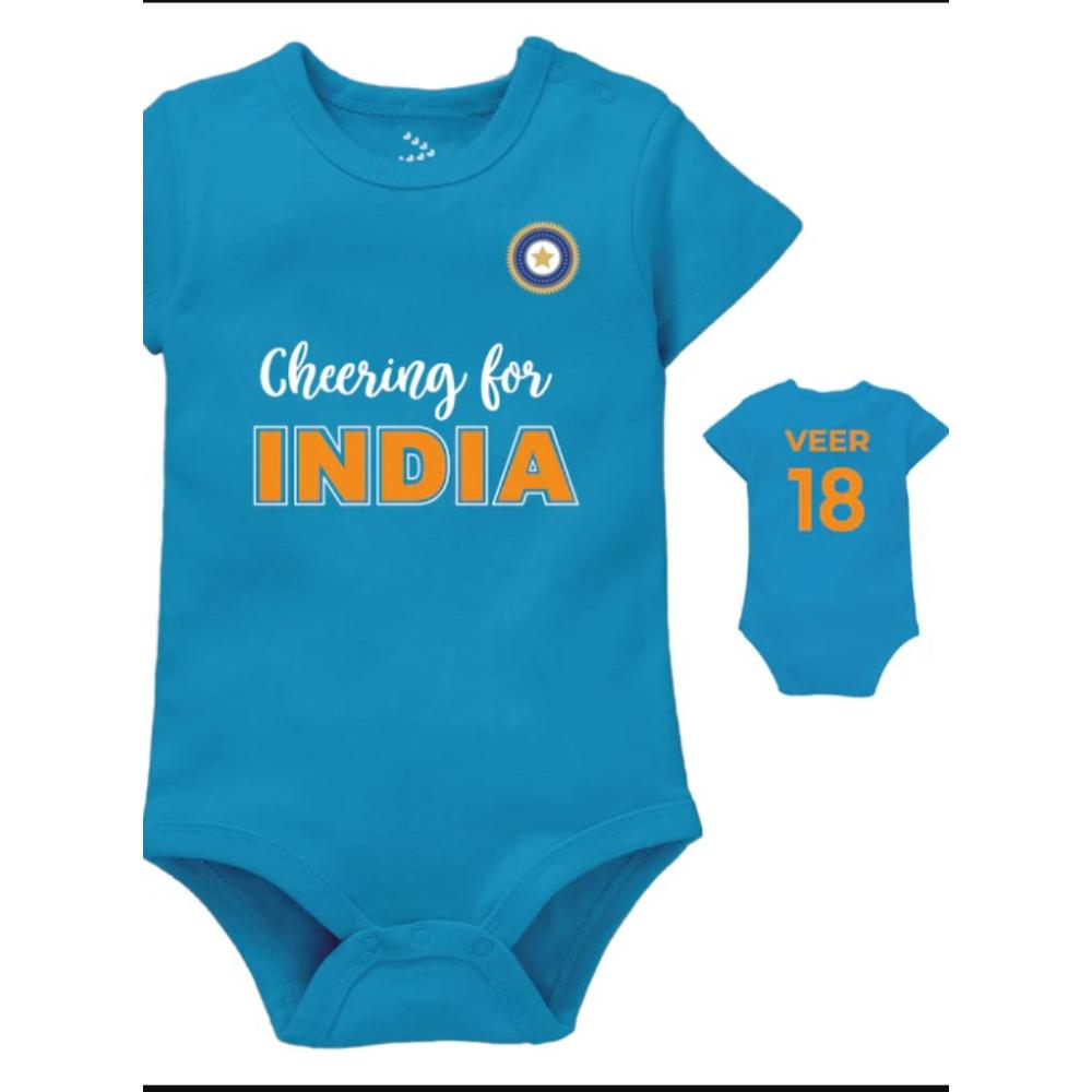 Cheering for India Onesie