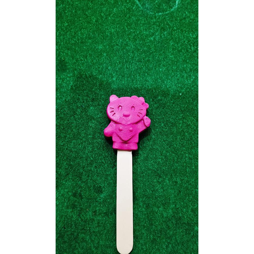 Peekado Cute Cartoon Popsicle Crayons Pack of 3 | Handmade | Non-Toxic | BIS Certified | Fun Shaped | Ages 3+