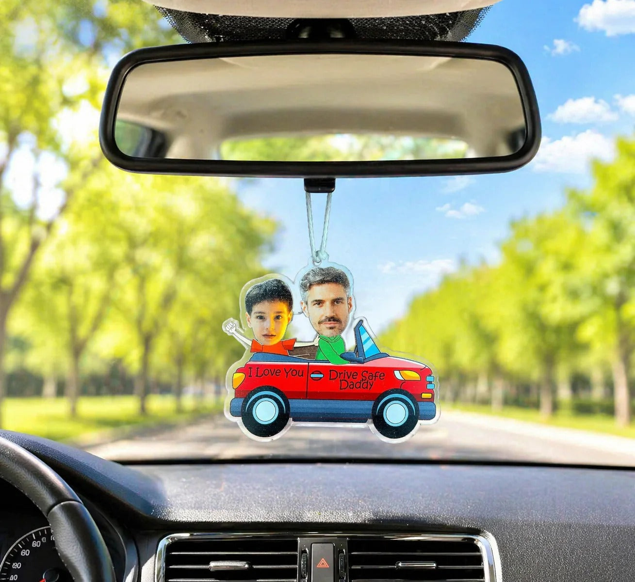 Father's Day Car Hanging