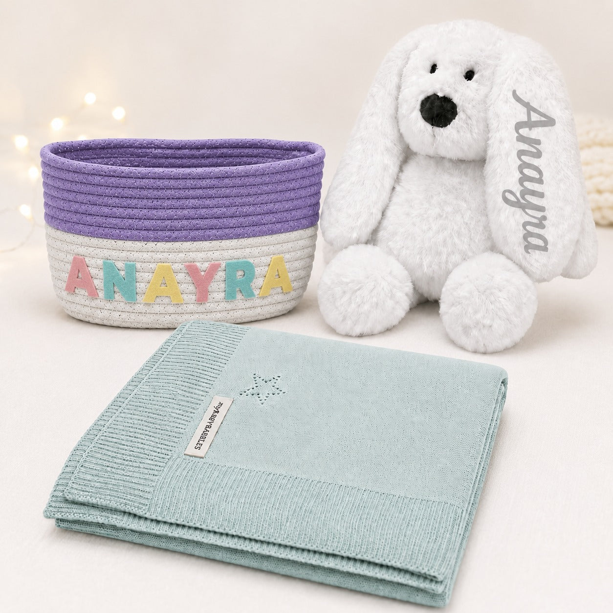 The Baby Babbles Snuggle Hamper