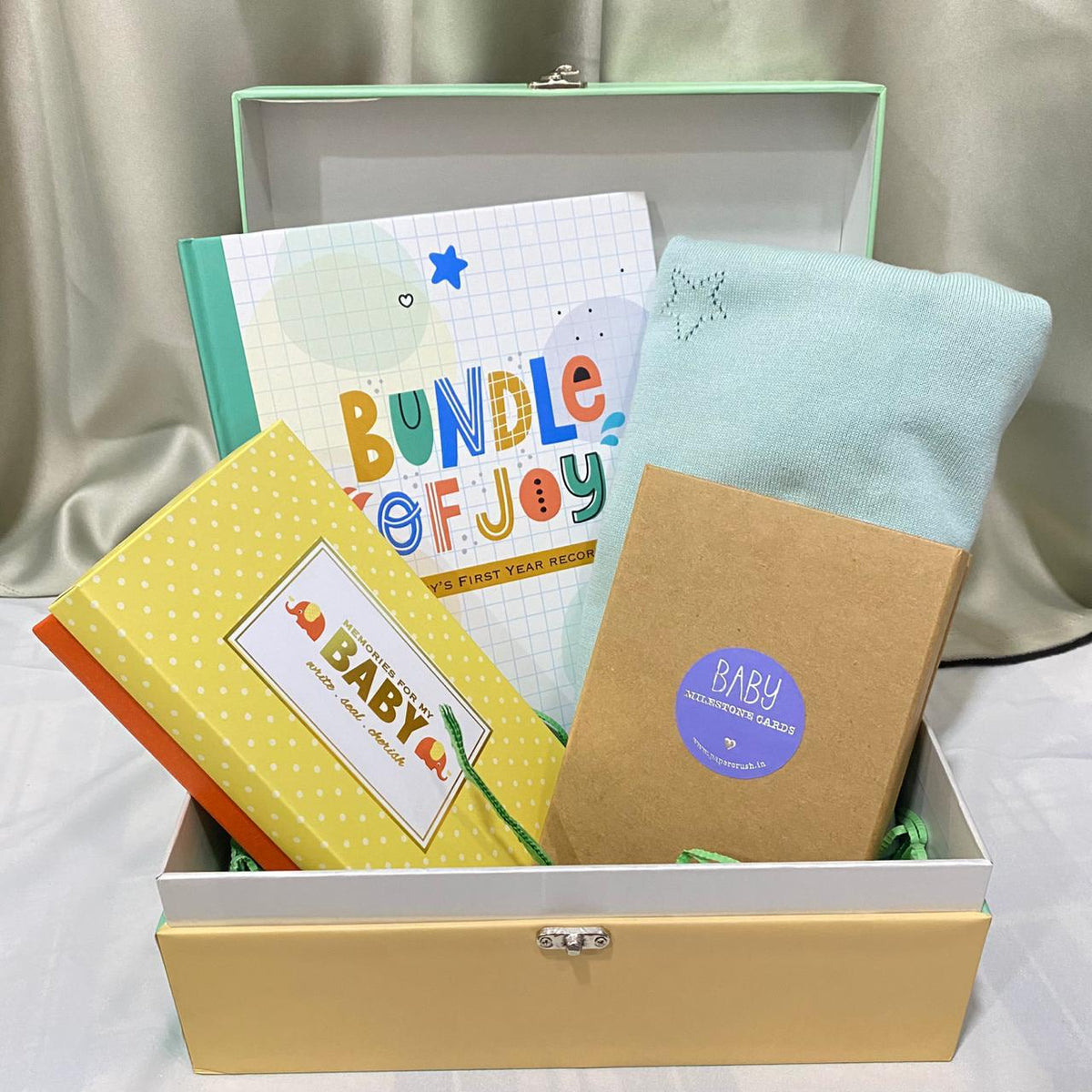 Baby Shower Newborn Hamper, Curated by My Baby babbles