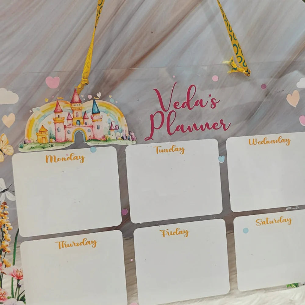 Personalised Acrylic Planner
