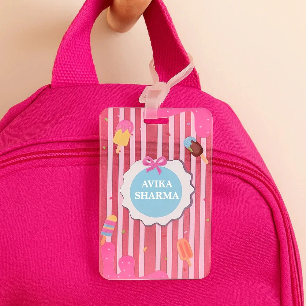 Personalised Acrylic Luggage Tag