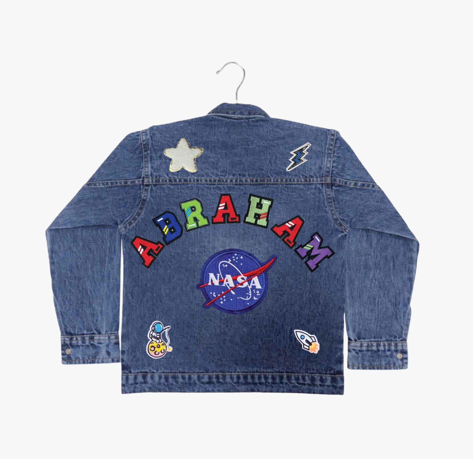 Space Travels Denim Jacket
