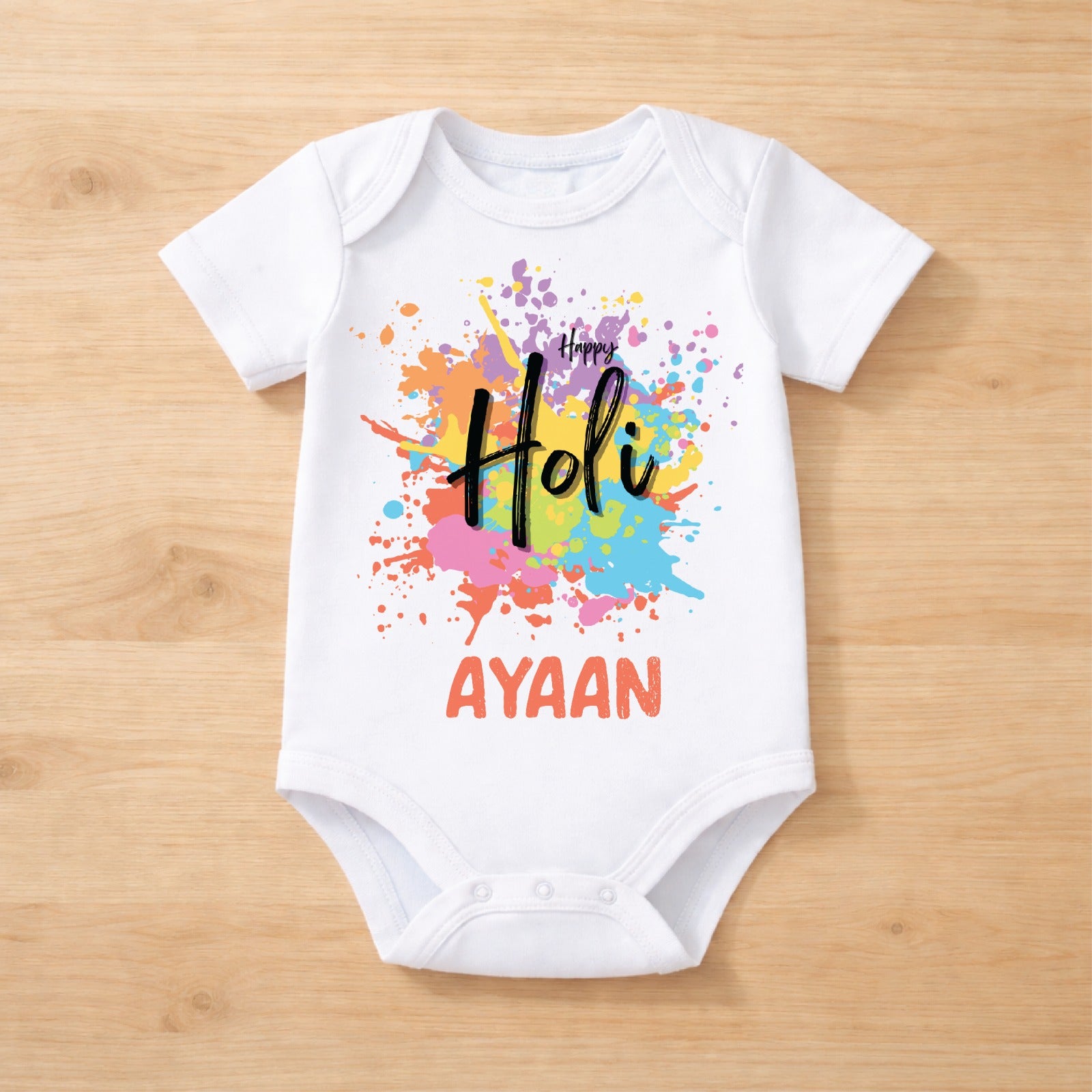 Personalised Holi Onesie