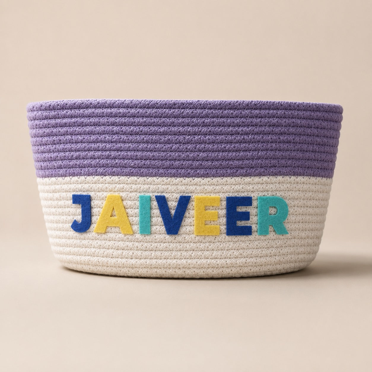 The Baby Babbles Rope Basket
