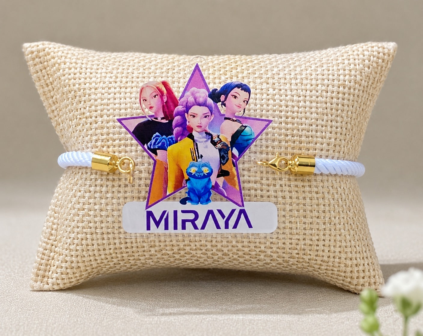 Personalized Kpop UV Acrylic Rakhi