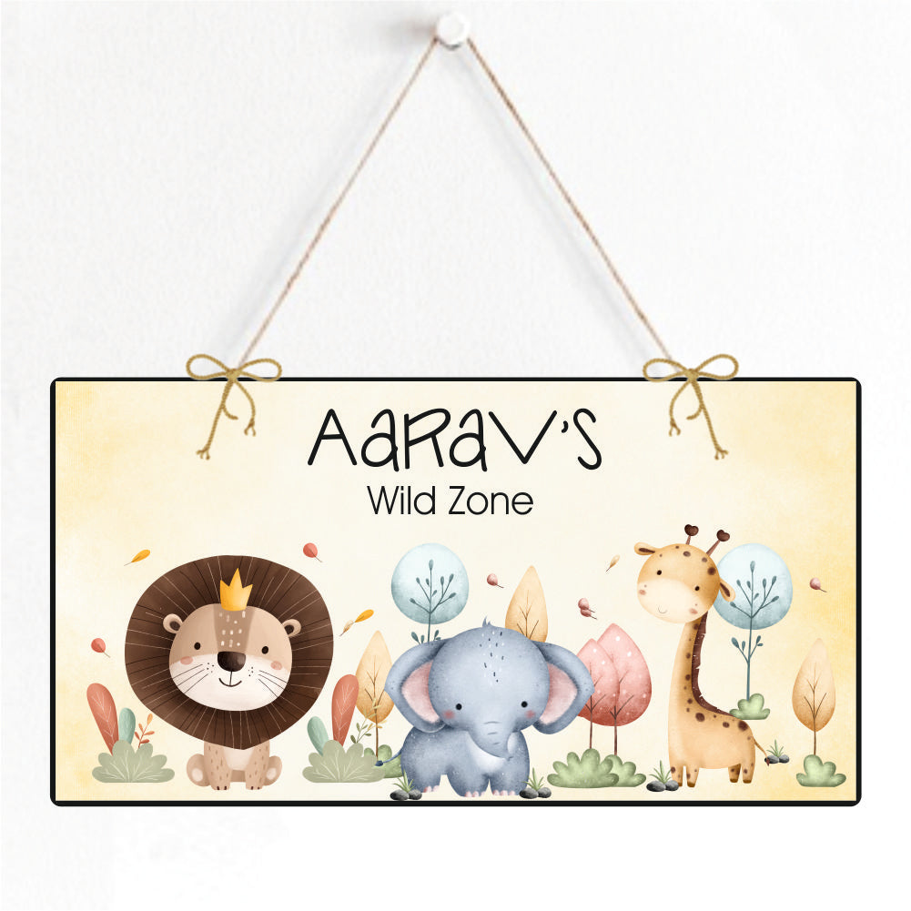 Personalised Door Sign