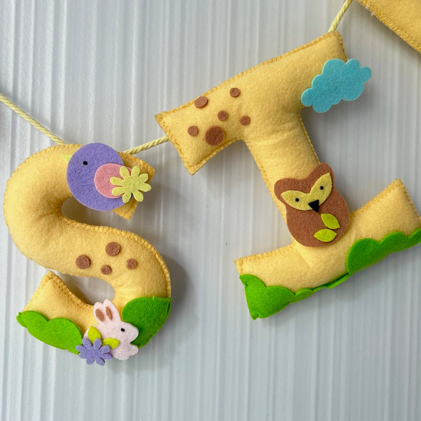 Babble Wrap Wildlife Whirl Bunting Garland