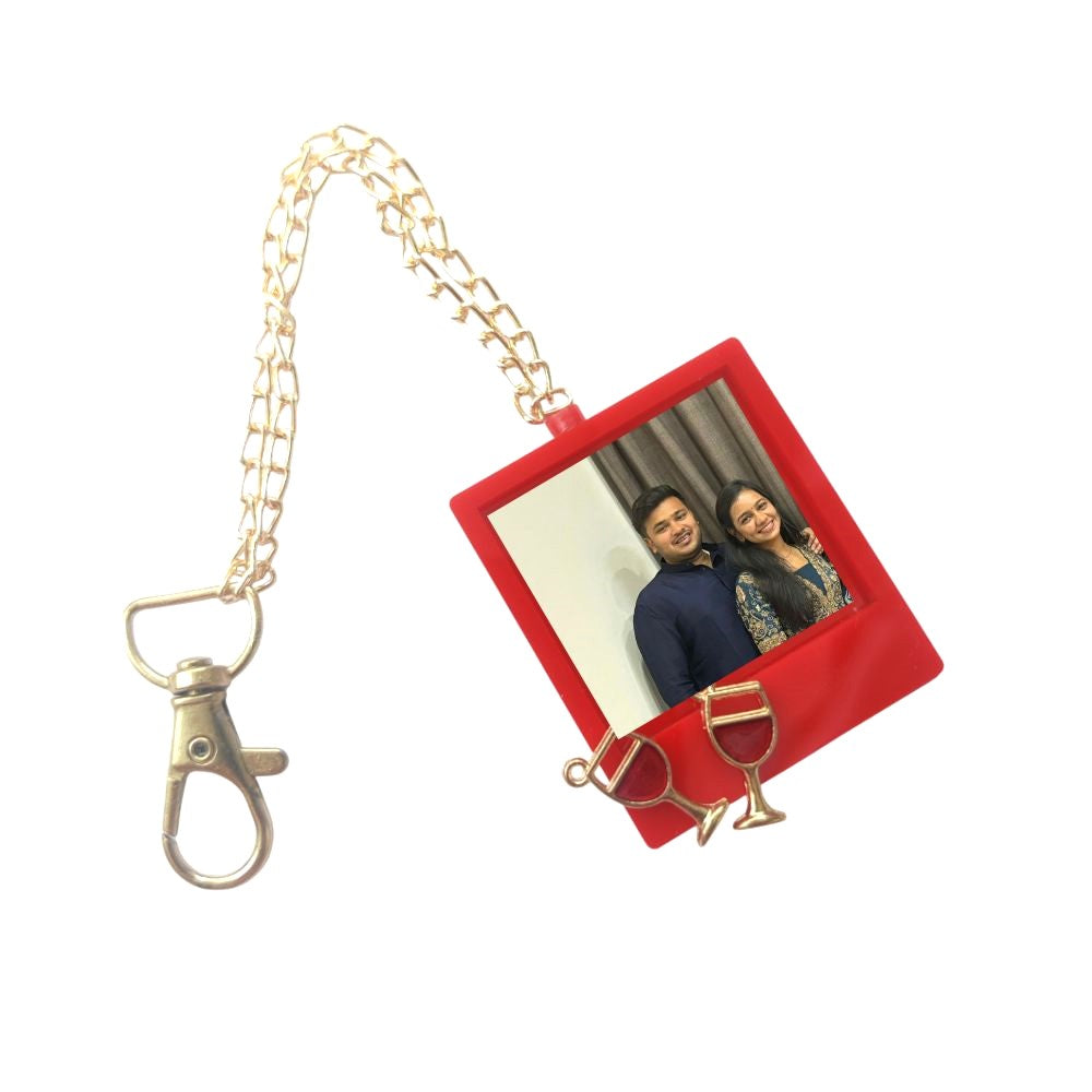 Personalised Photo Frame Fridge Magnet Lumba Rakhi