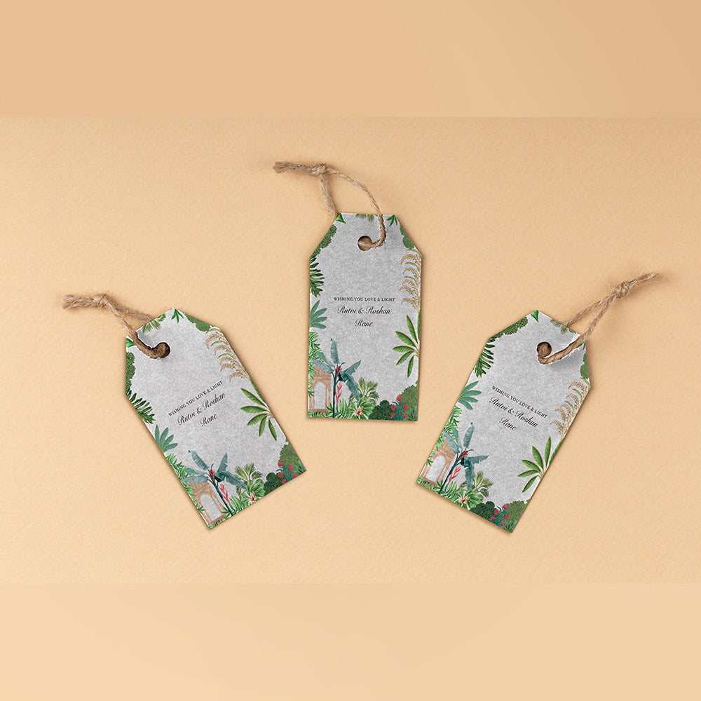 Wine Tags - Magical Garden