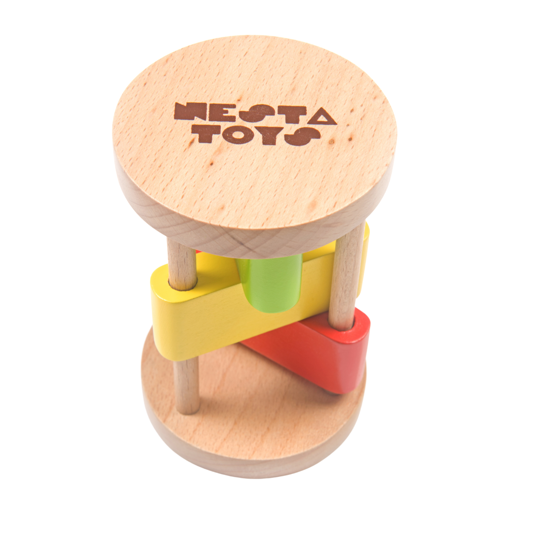 Wooden Clacker Toy | Rattle for Babies