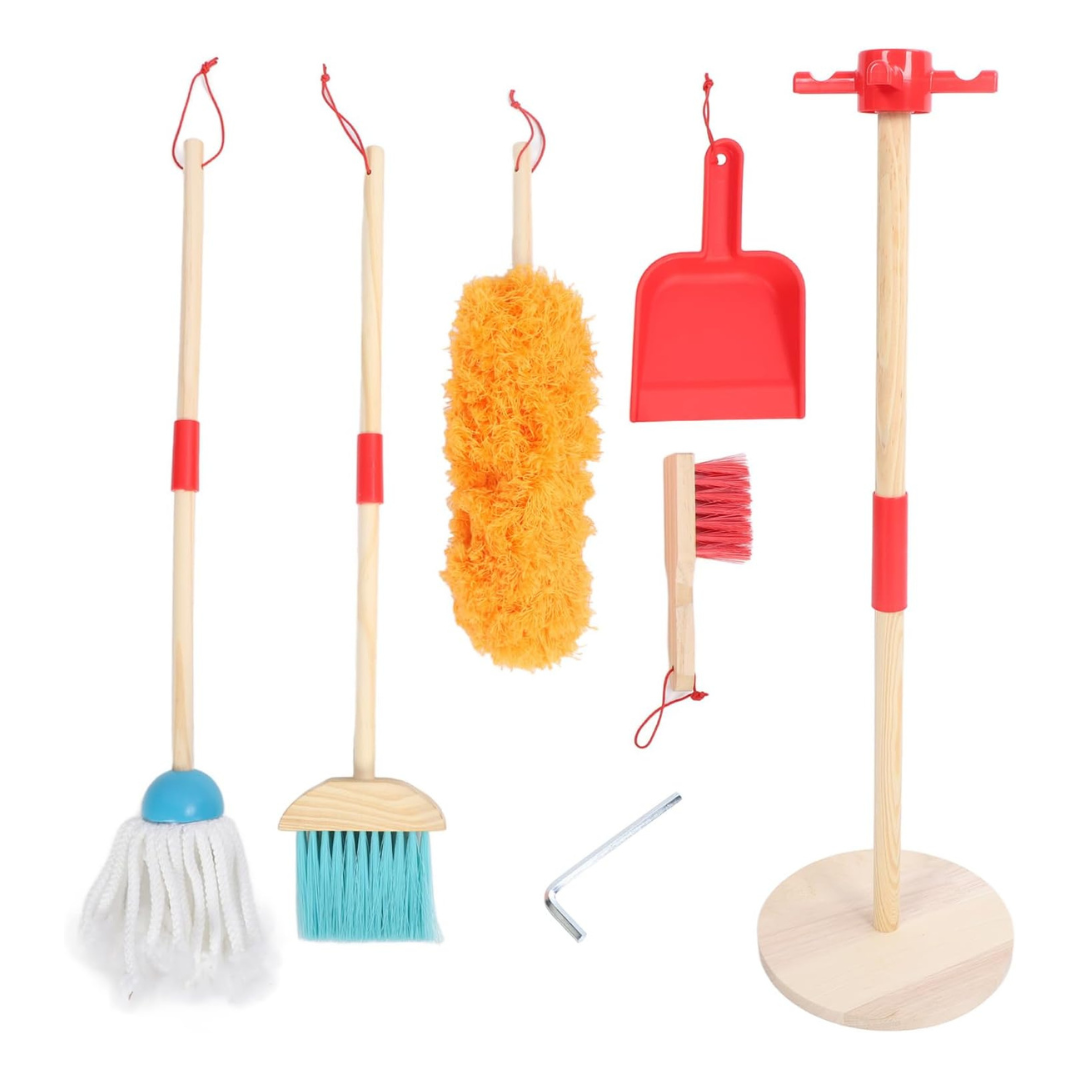 Wooden Cleaning Set Toy (6 Pcs)