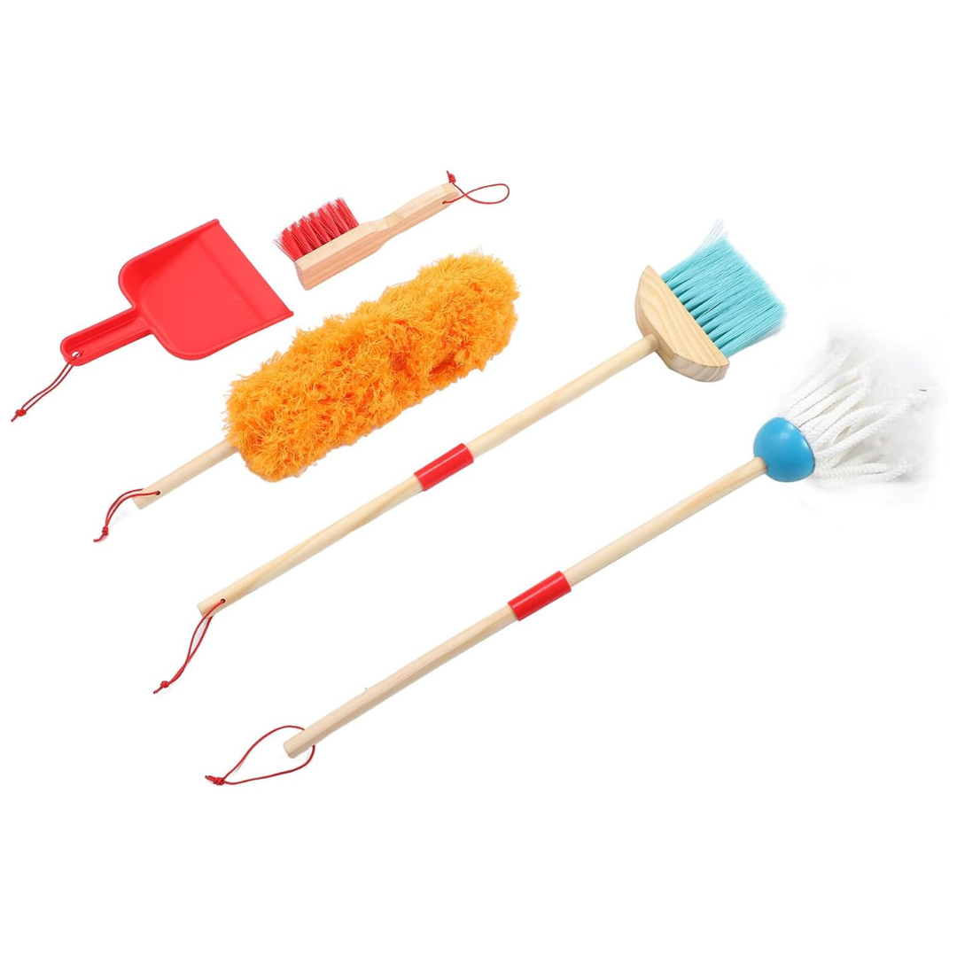 Wooden Cleaning Set Toy (6 Pcs)