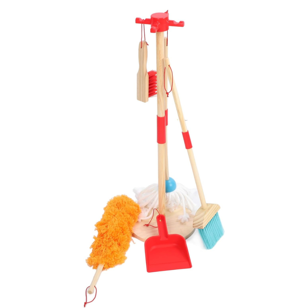 Wooden Cleaning Set Toy (6 Pcs)