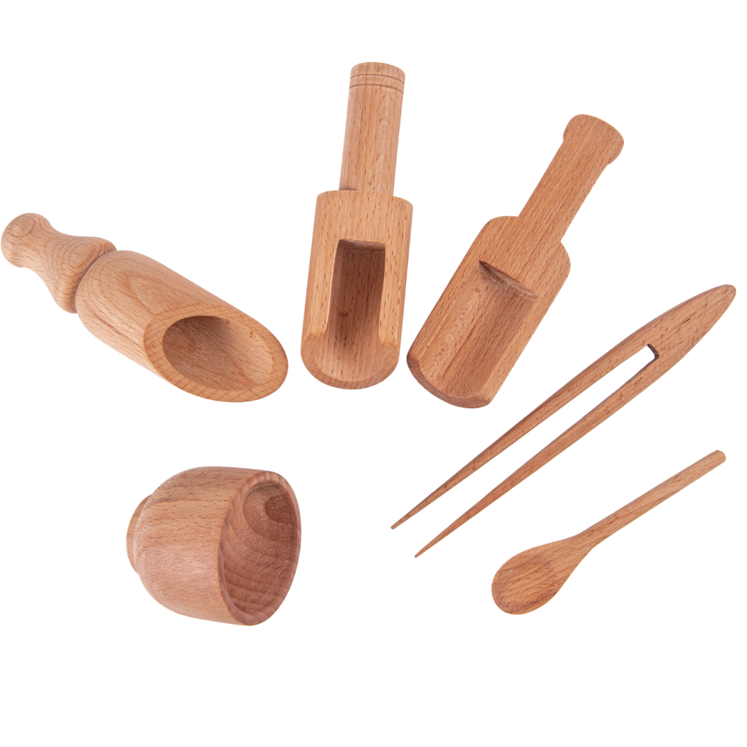 Nesta Toys- Sensory Wooden Toy Set