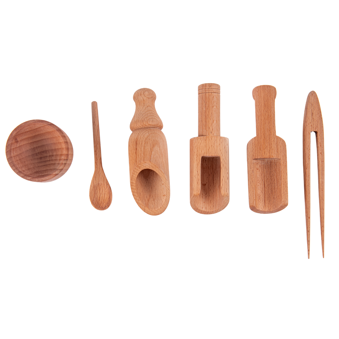 Nesta Toys- Sensory Wooden Toy Set