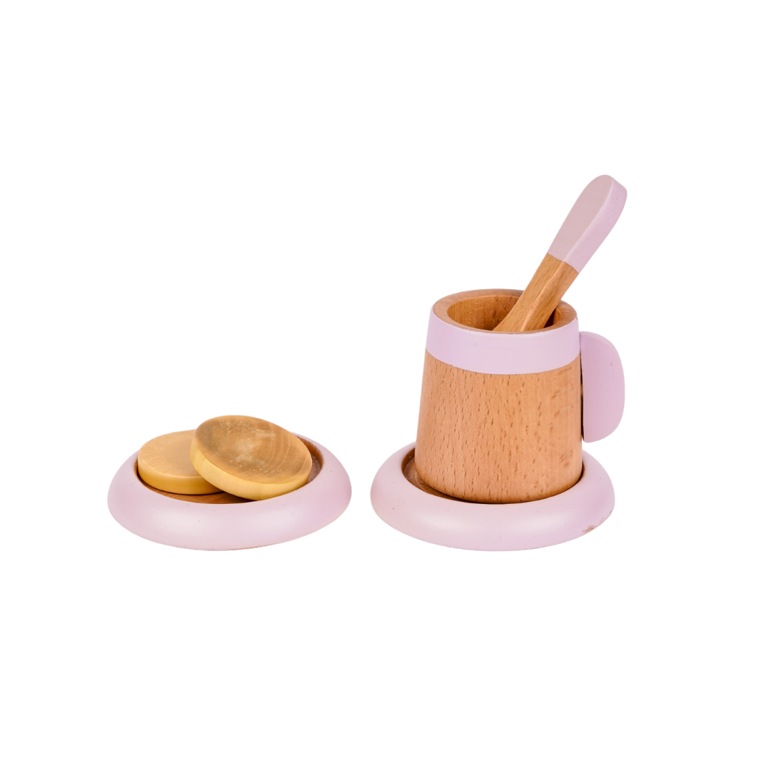 Wooden Tea Set Toys (10 PCS)