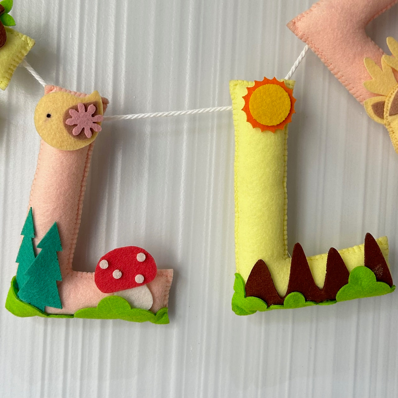 Woodlands Theme Name Bunting/Garland