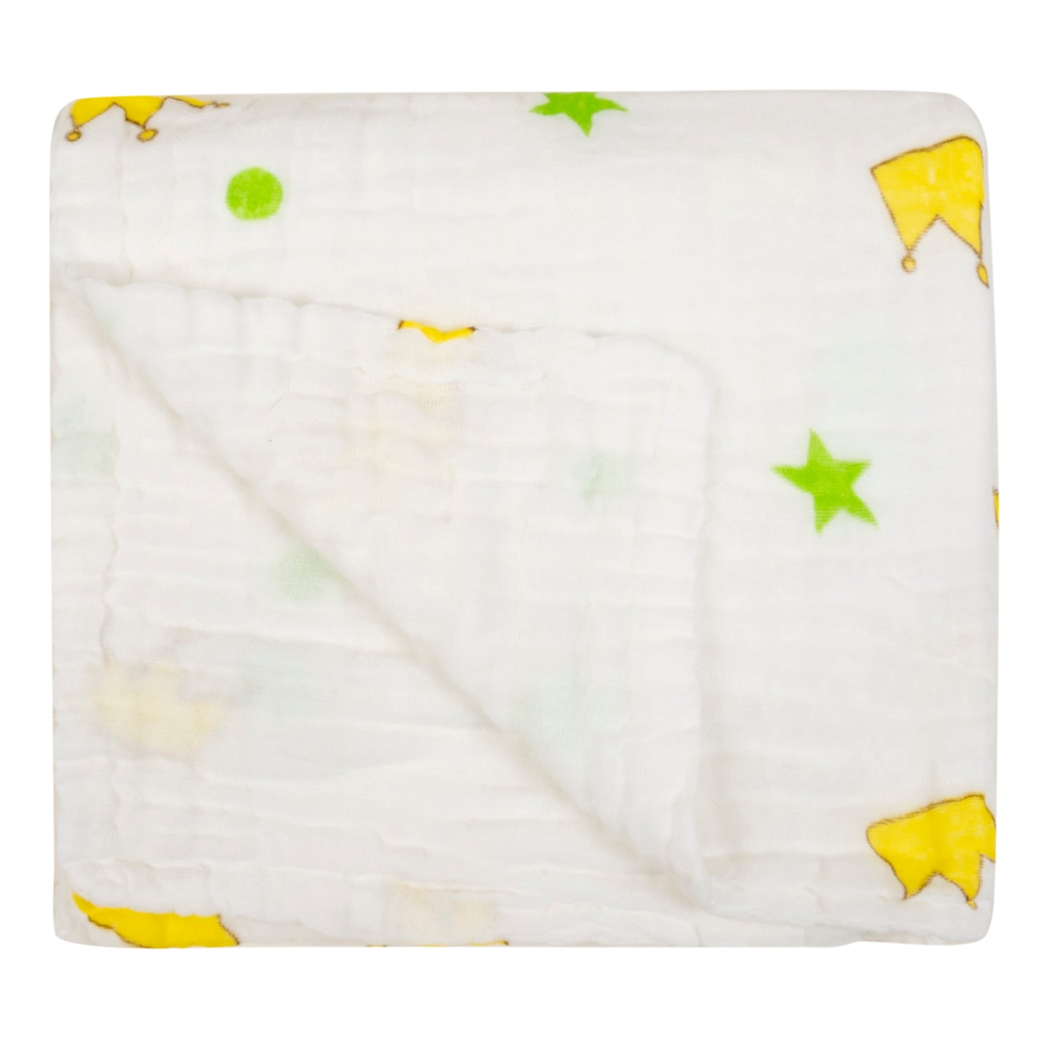 Baby Moo Crown 100% Cotton Ultra Soft Eco Friendly Absorbent Towel - White