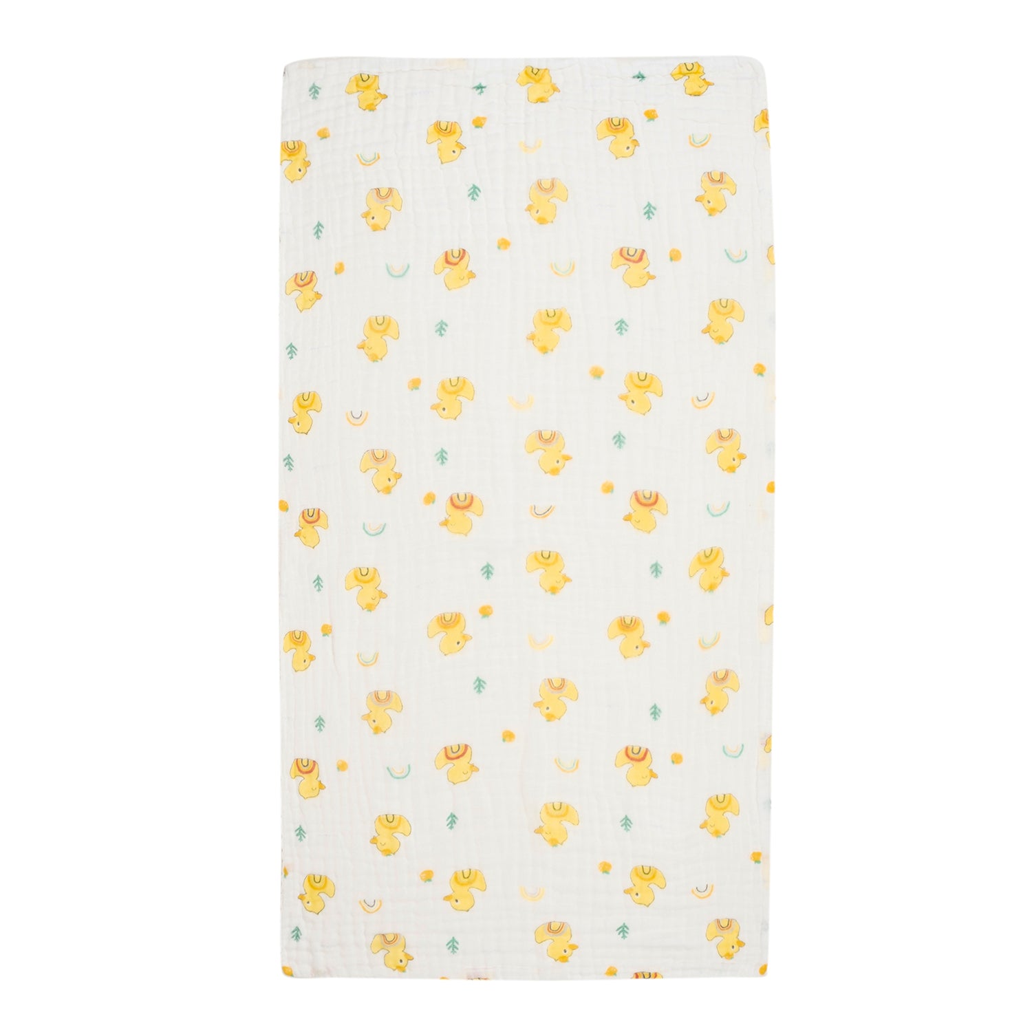 Baby Moo Duck 100% Cotton Ultra Soft Eco Friendly Absorbent Towel - White