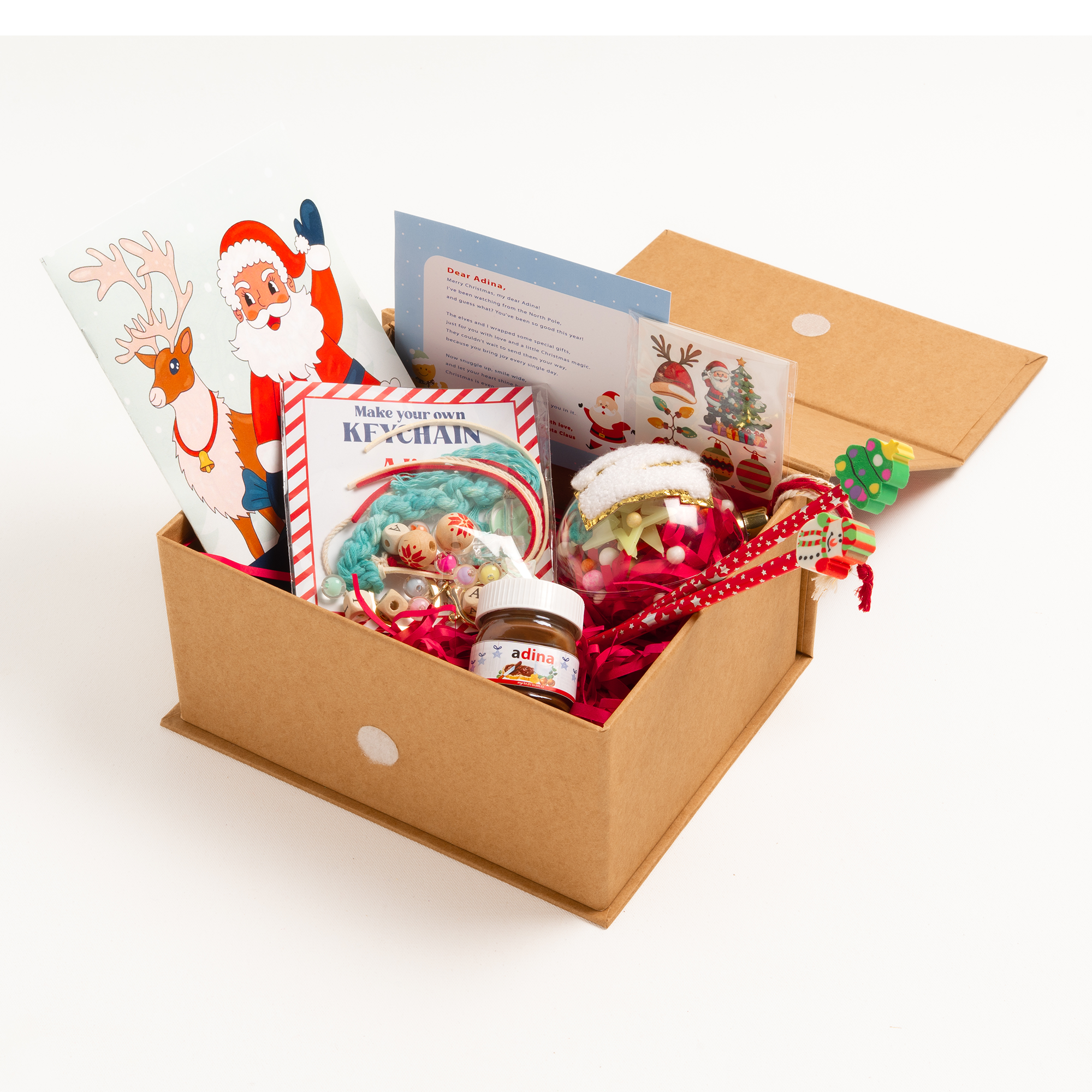 Personalised Kids’ Christmas Gift Box – Fun Activity & Goodie Box