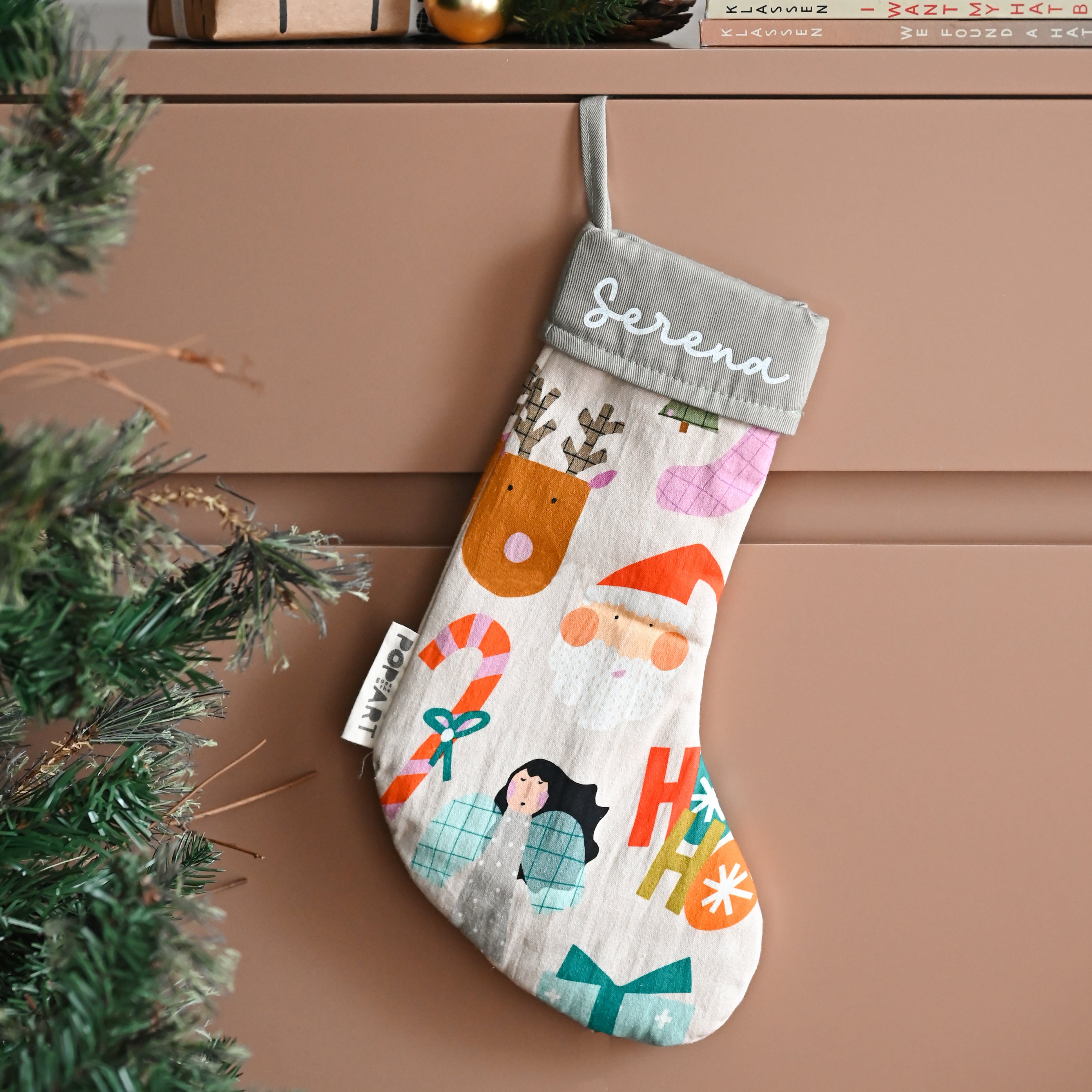 Personalised Stocking - Xmas Things