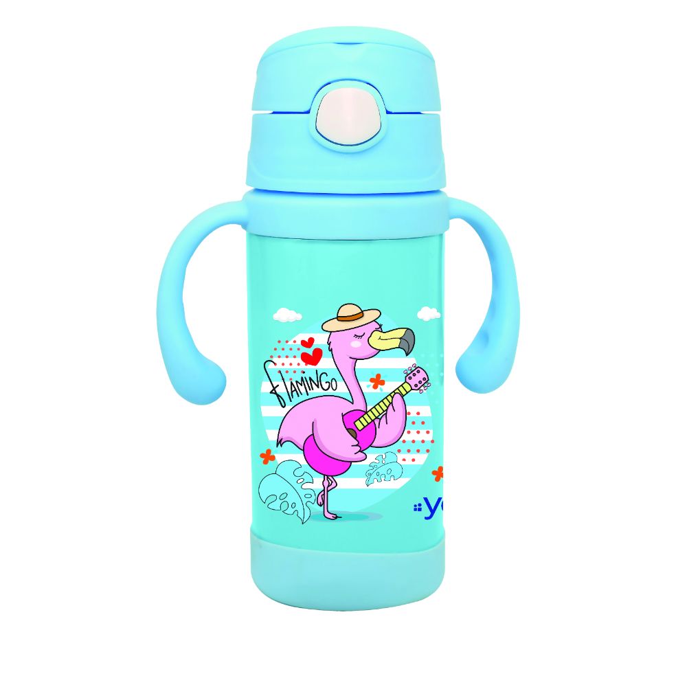 Youp Thermosteel Insulated Blue Color Kids Sipper And Feeding Bottle Eudora- 220 Ml