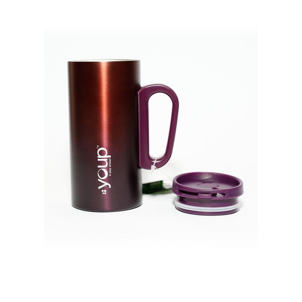 Youp Thermosteel Insulated Wine Color Coffee Mug Yp251 - 250 Ml