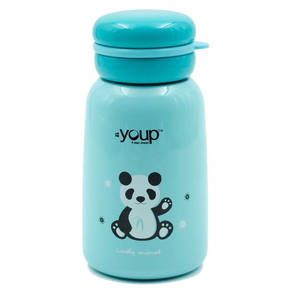 Youp Stainless Steel Insulated Aqua Blue Color Kids Water Bottle Yp302 - 300 Ml