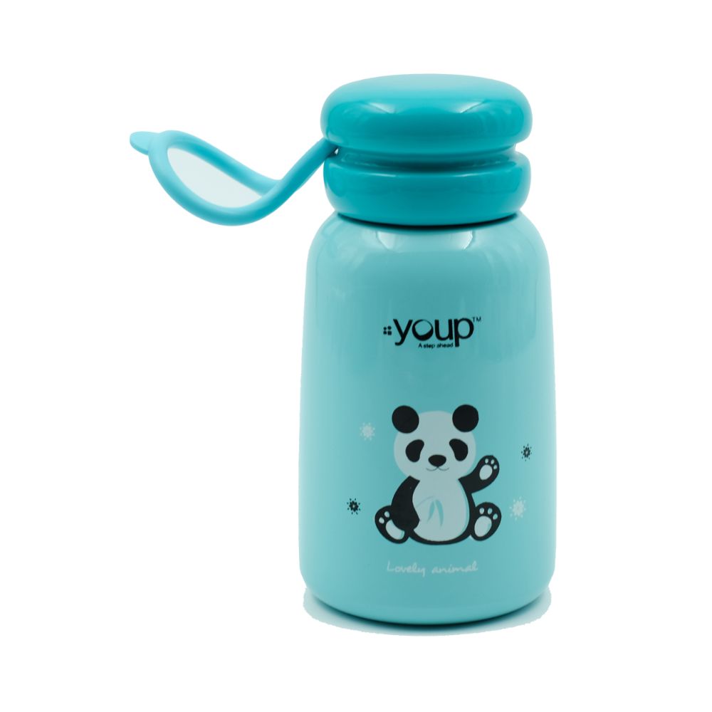 Youp Stainless Steel Insulated Aqua Blue Color Kids Water Bottle Yp302 - 300 Ml