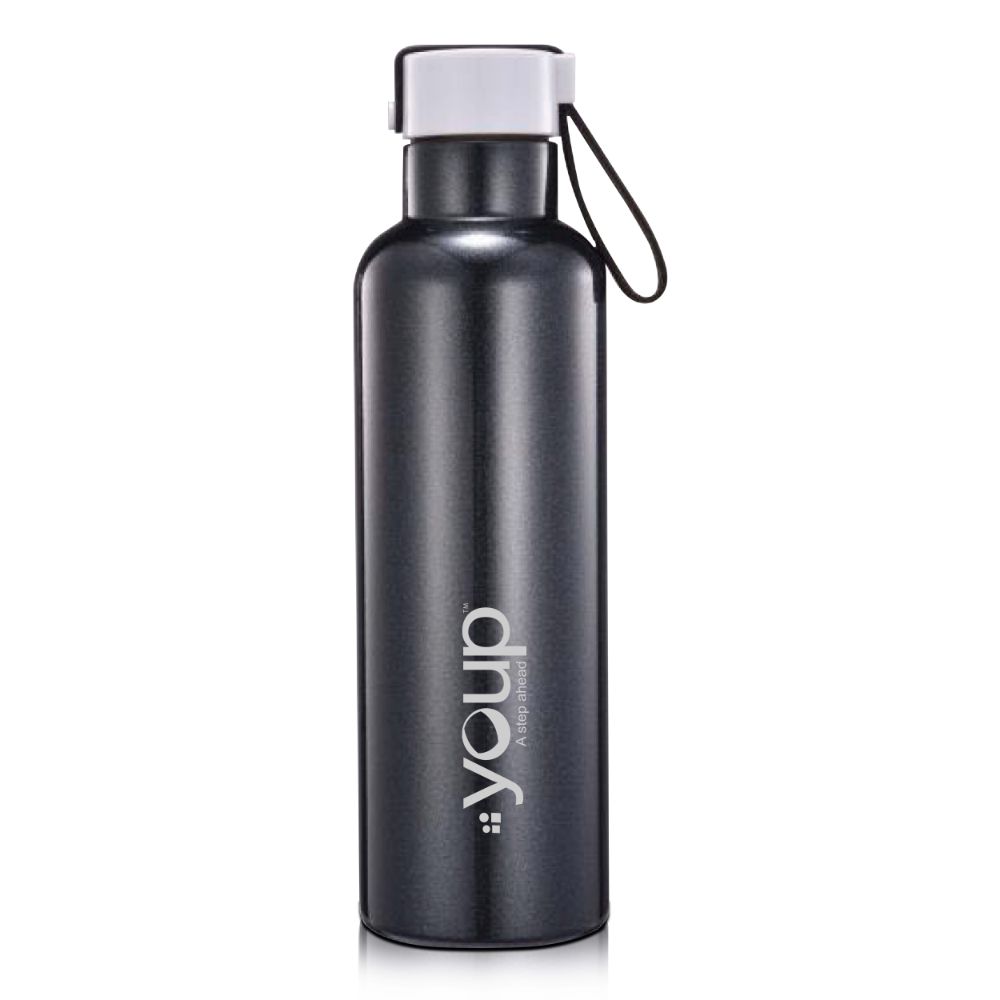 Youp Thermosteel Insulated Black Color Bottle Twinkle501 - 500 Ml