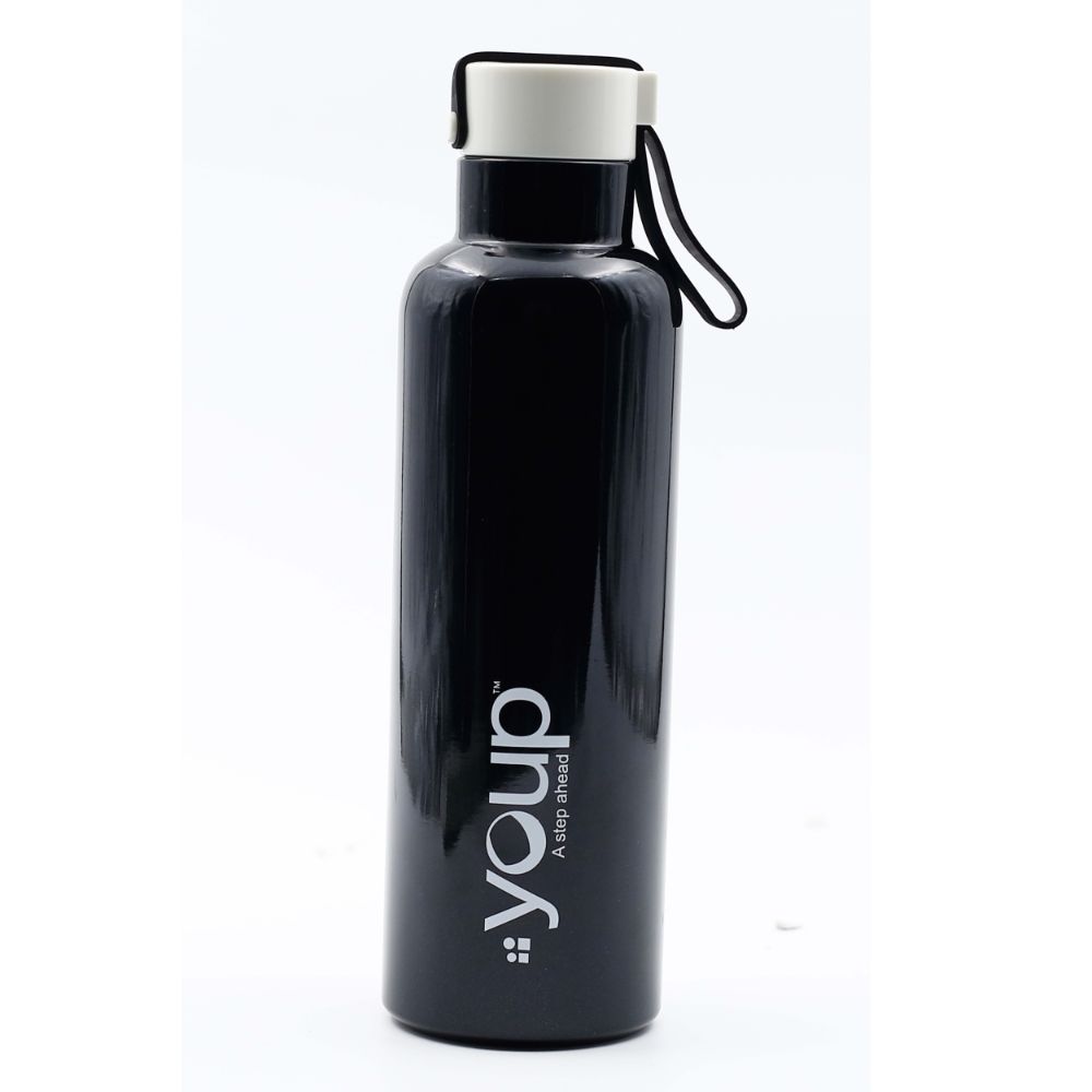 Youp Thermosteel Insulated Black Color Bottle Twinkle501 - 500 Ml