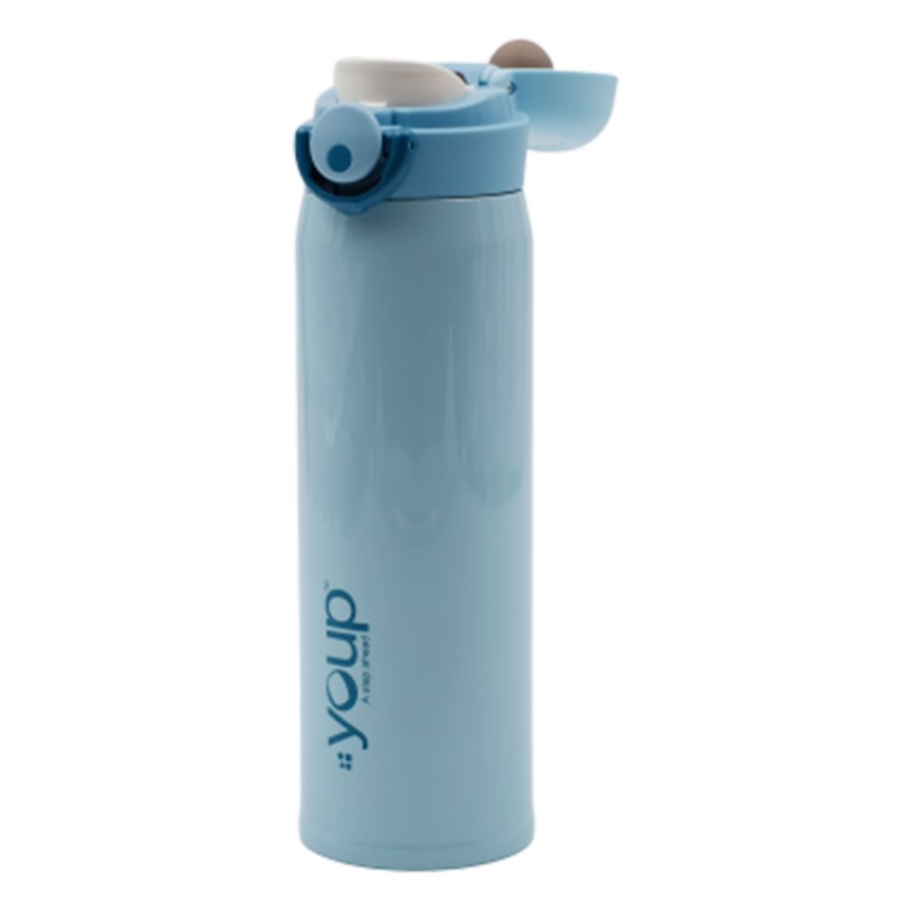 Youp Thermosteel Insulated Blue Color Water Bottle Lol - 500 Ml