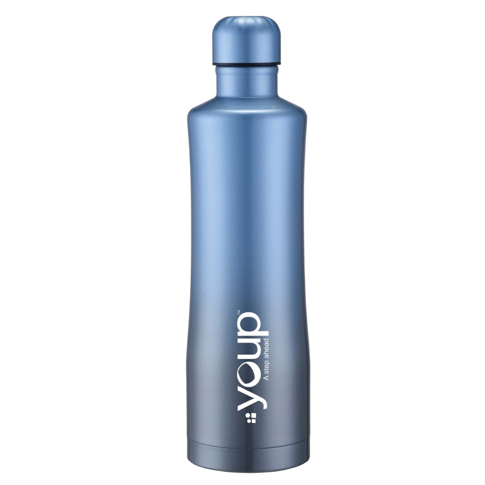Youp Thermosteel Insulated Blue And Grey Color Water Bottle Yp511 - 500 Ml