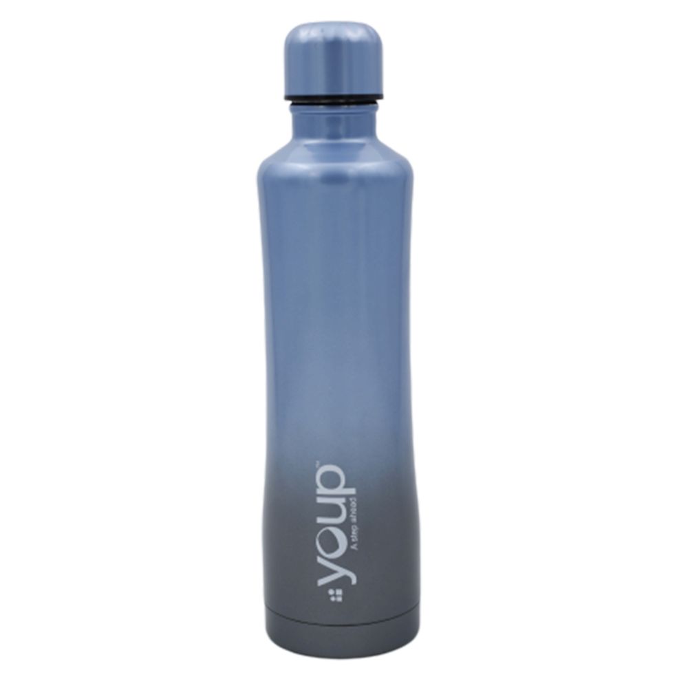 Youp Thermosteel Insulated Blue And Grey Color Water Bottle Yp511 - 500 Ml