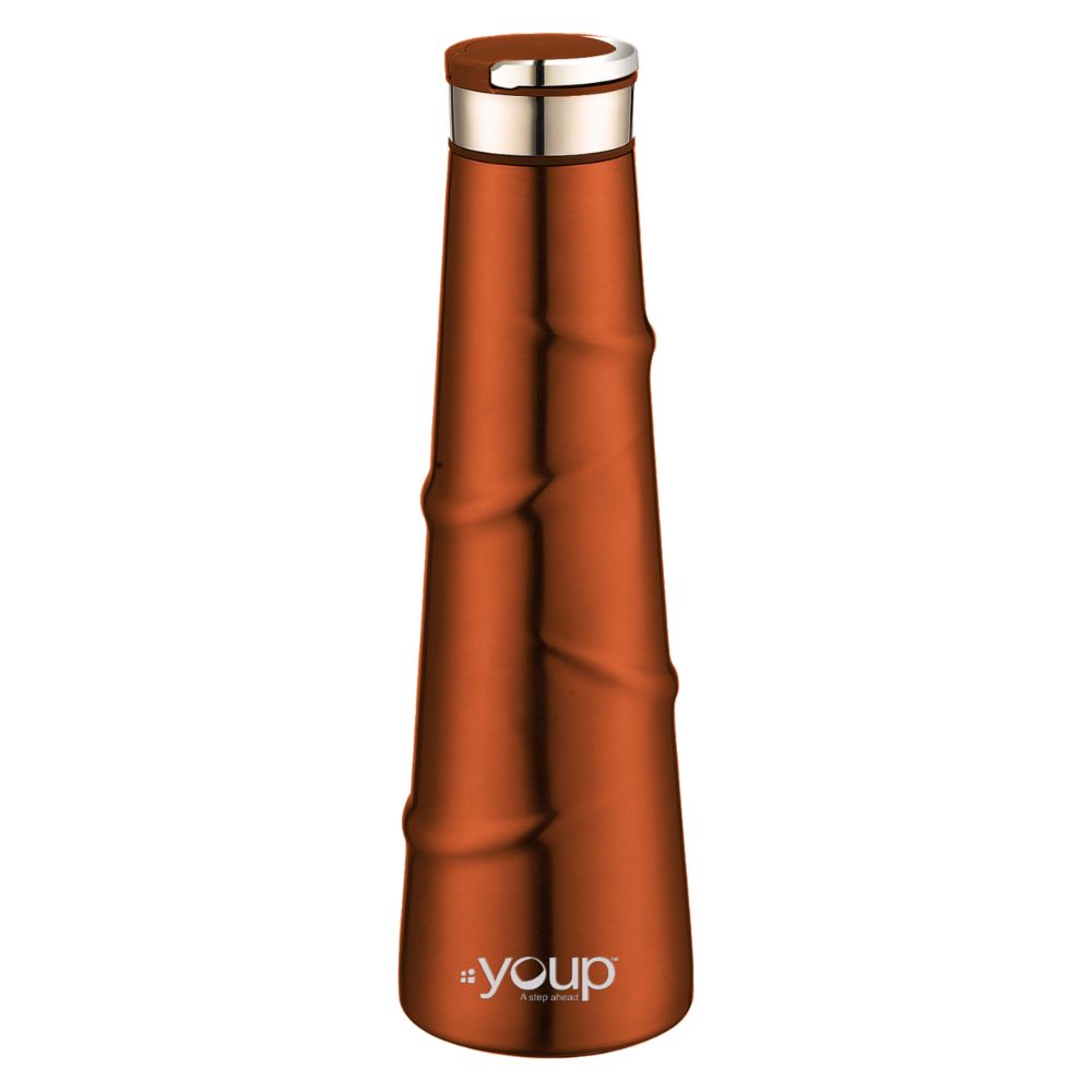 Youp Thermosteel Insulated Copper Color Water Bottle Yp518 - 500 Ml