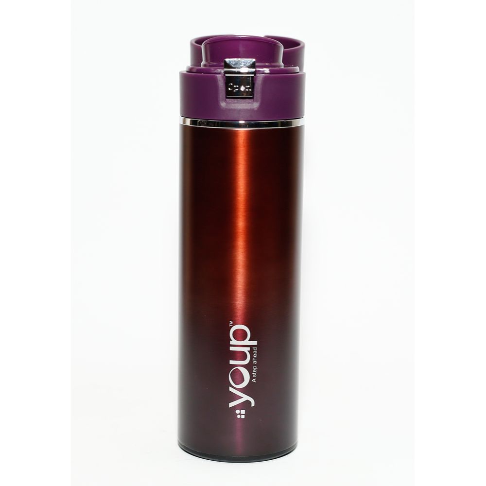 Youp Thermosteel Insulated Wine Color Bottle Miracle - 500 Ml