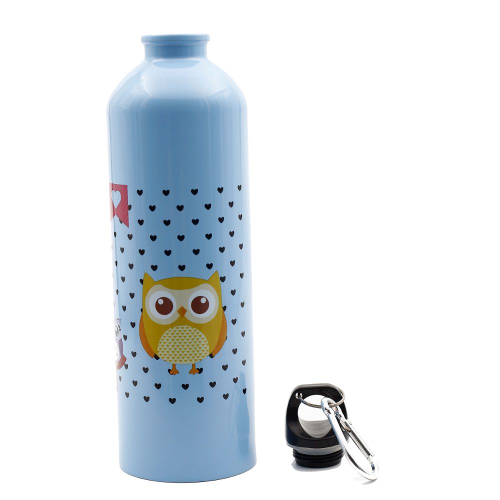 Youp Stainless Steel Blue Color Sports Series Kids Sipper Bottle Mighty - 750 Ml