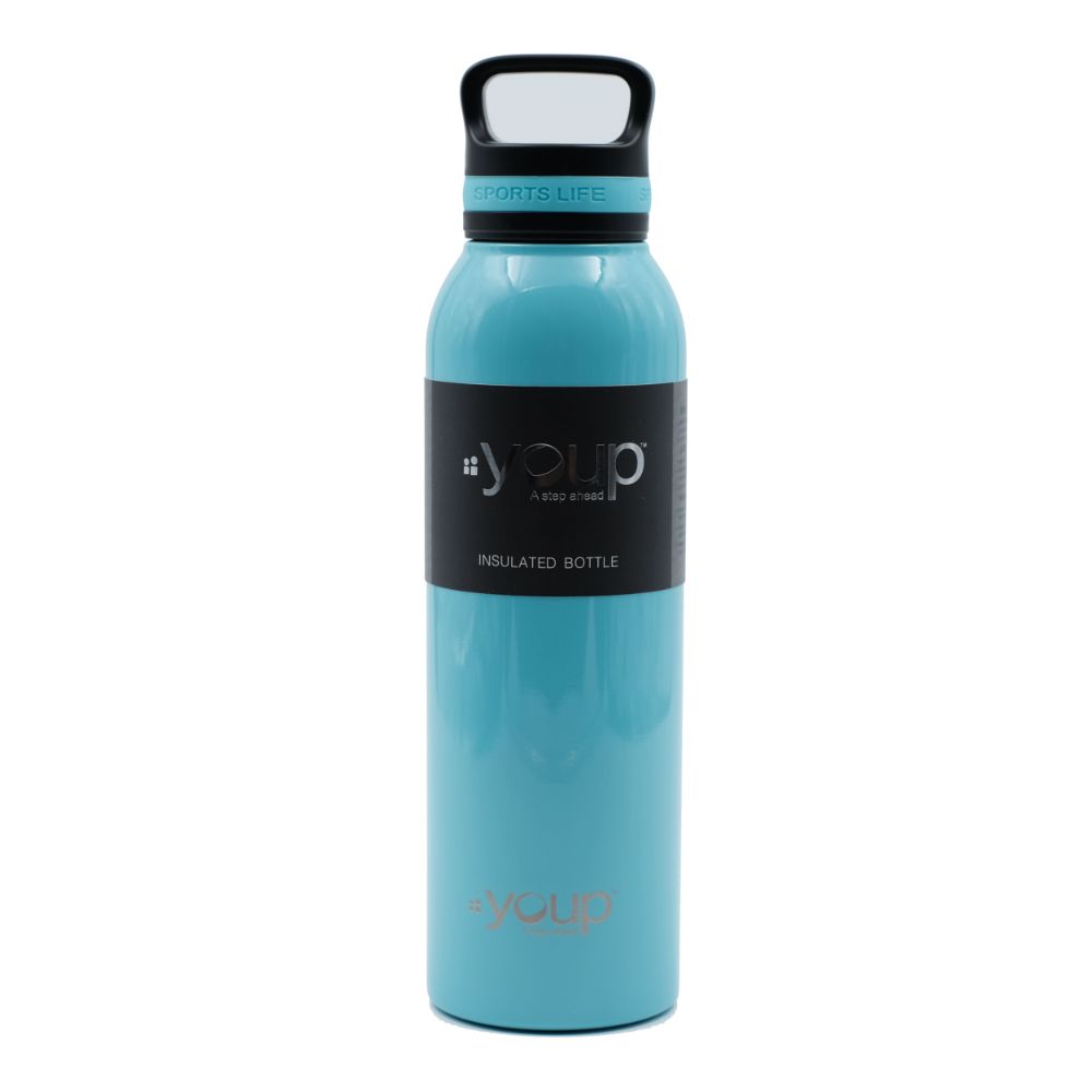 Youp Thermosteel Sky Blue Color Water Bottle With Top Handle Yp751 - 750 Ml