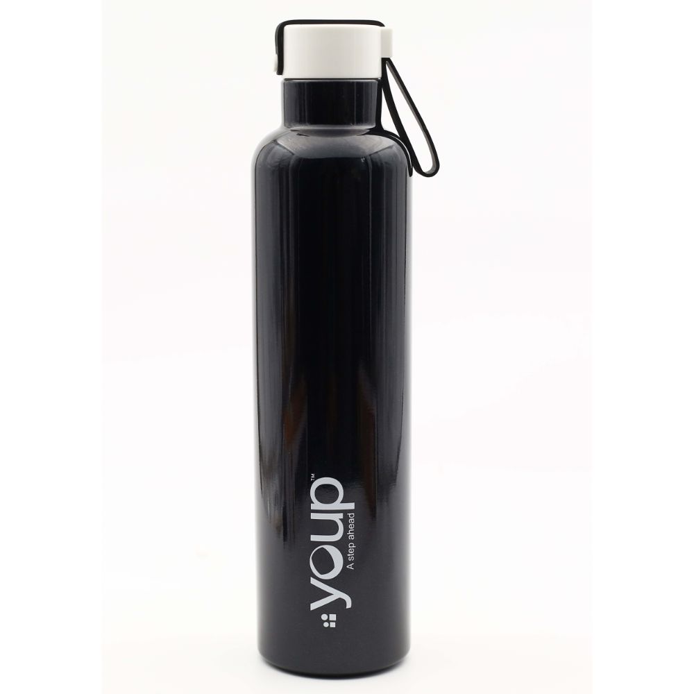 Youp Thermosteel Black Color Bottle Twinkle801 - 800 Ml