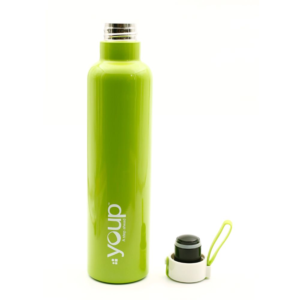 Youp Thermosteel Green Color Bottle Twinkle801 - 800 Ml